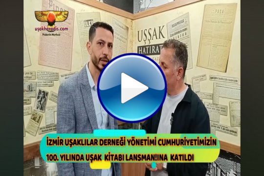 UŞAK HAVADİS KANALINA VERDİĞİMİZ RÖPORTAJ